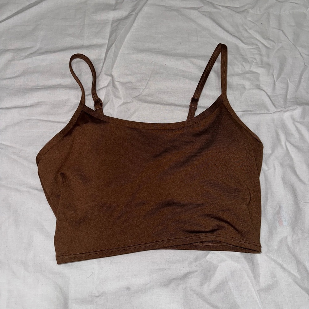 PINK cropped tank
